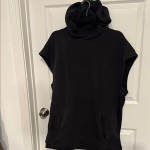 lululemon athletica Black Sleeveless Hoodie